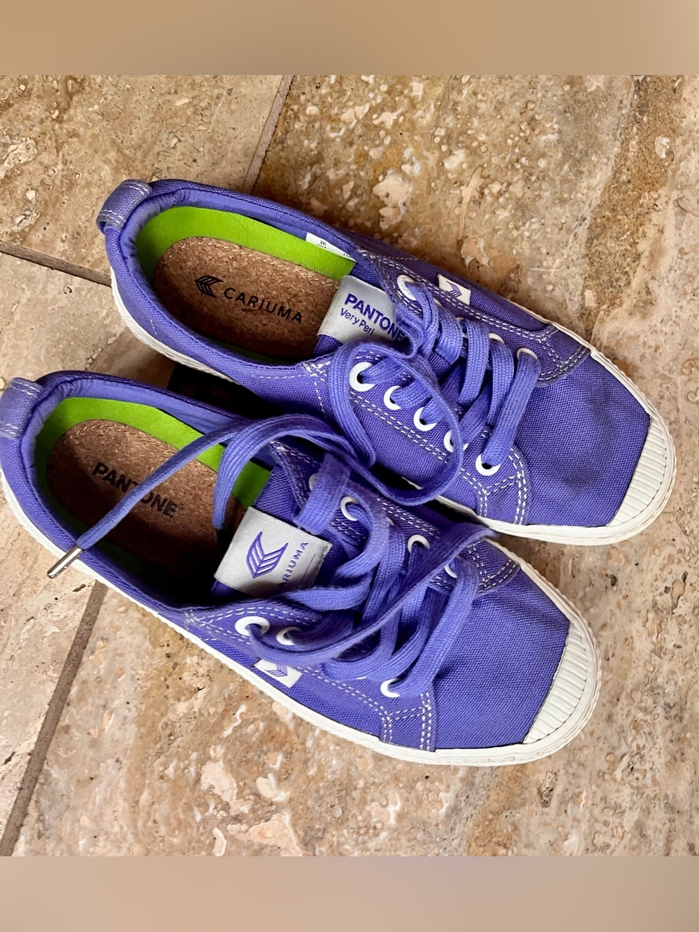 Cariuma Pantone purple sneakers